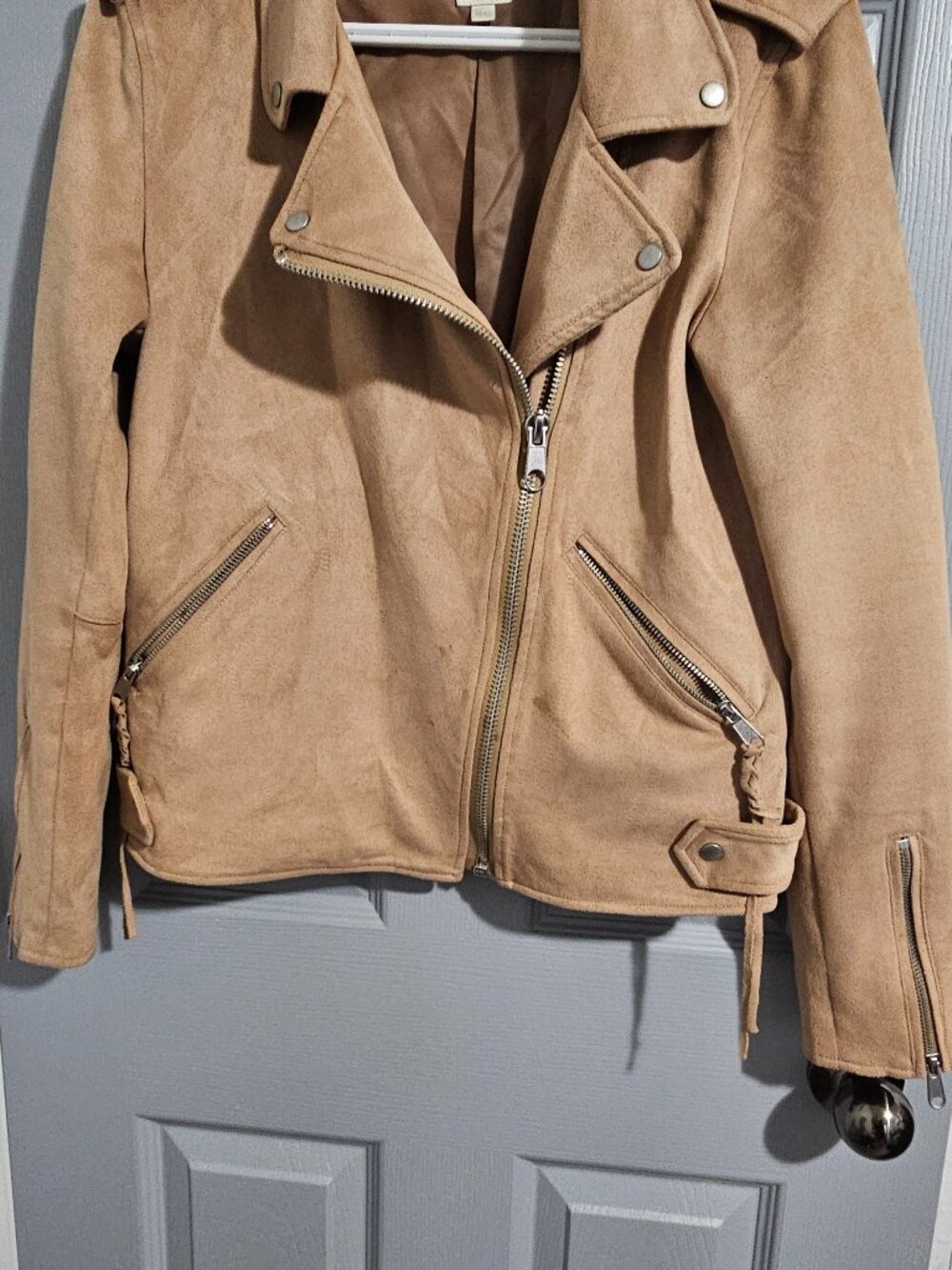 Twik dress coat side zipper
